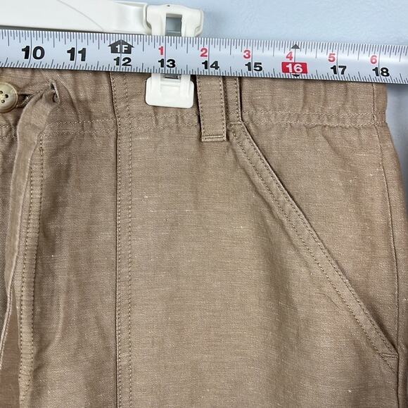 Perry Ellis linen blend wide leg pants size 34 - Picture 6 of 11